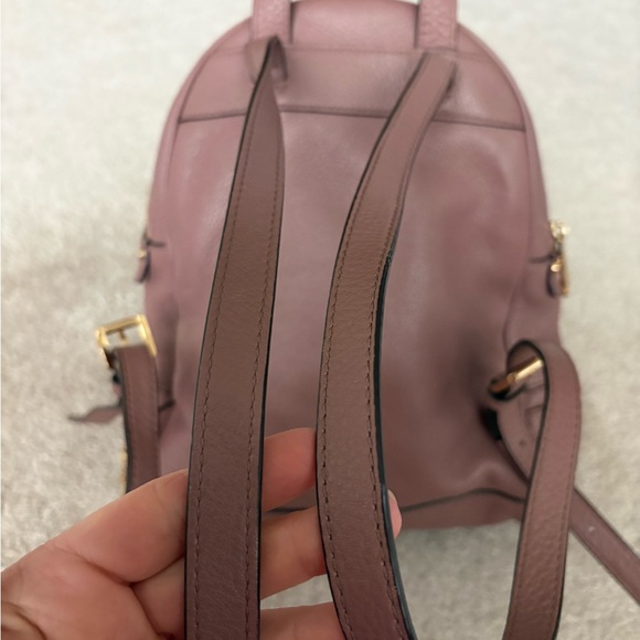 Michael Kors Pink Studded Backpack - Picture 4 of 8